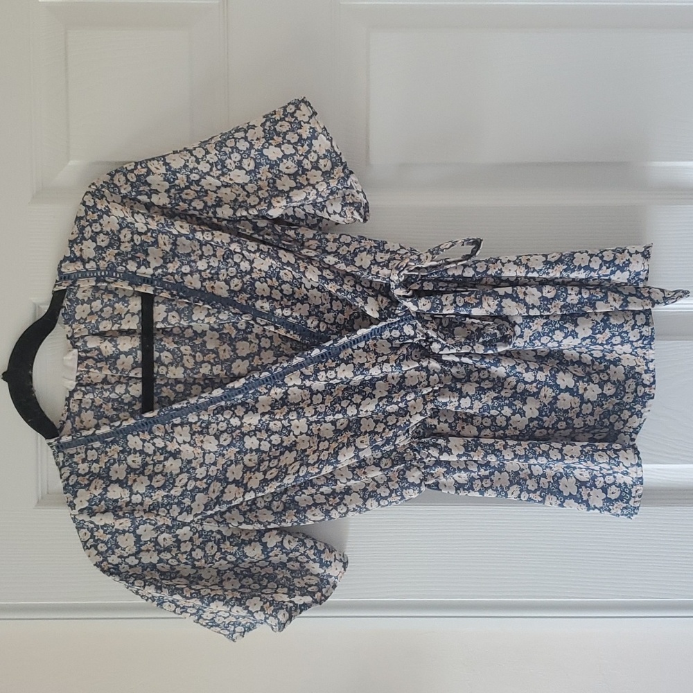 Sienna sky wrap top